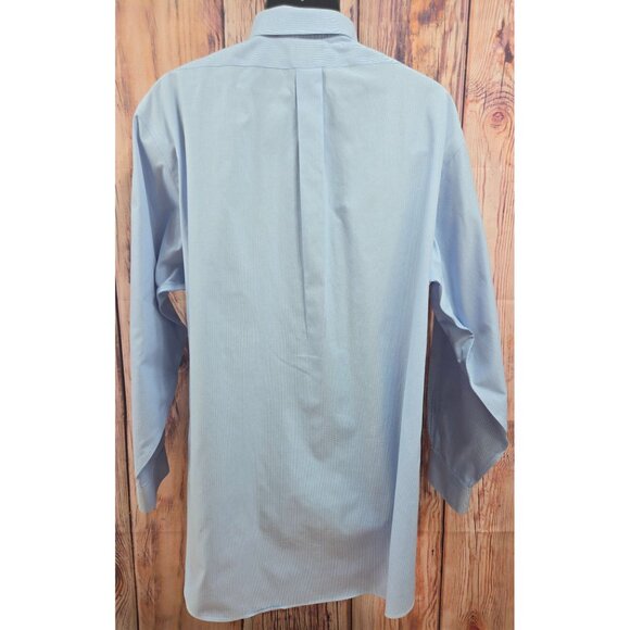 Brooks Brothers Regent Fit Non-Iron Blue Dress Shirt 18-34 XXL - Picture 2 of 6